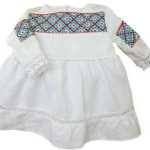платтячко дитяче для новонародженої дівчинки з вишивкою