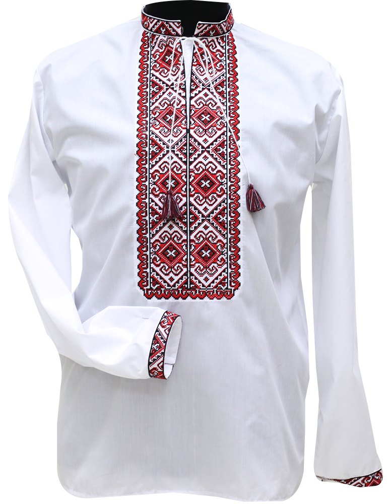 SOR-96 вишиті чоловічі сорочки на льоні