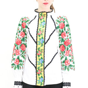 Сорочка вишиванка тканина льон вишивка гладдю