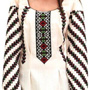 Сорочка вишиванка тканина льон вишивка гладдю