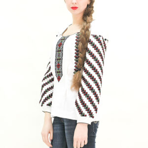 Авторська сорочка вишиванка тканина льон вишита сорочка жіноча на льоні