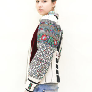 Авторська сорочка вишиванка тканина льон вишита сорочка жіноча на льоні